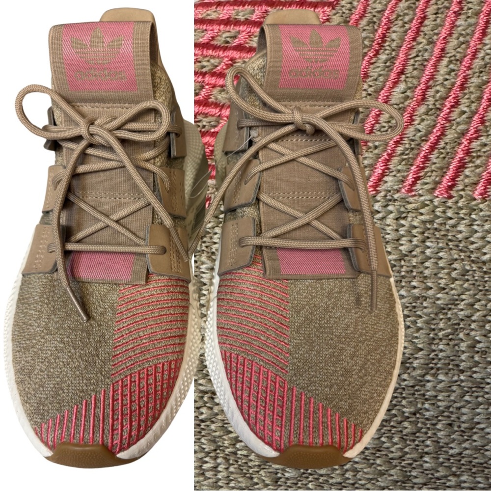 Adidas Women's Prophere Trace Sneakers - Brown and Pink Size: 8 NWT